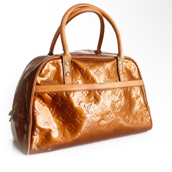 Louis Vuitton EUC Vernis Boston bag in bronze -Authentic - Picture 2 of 8